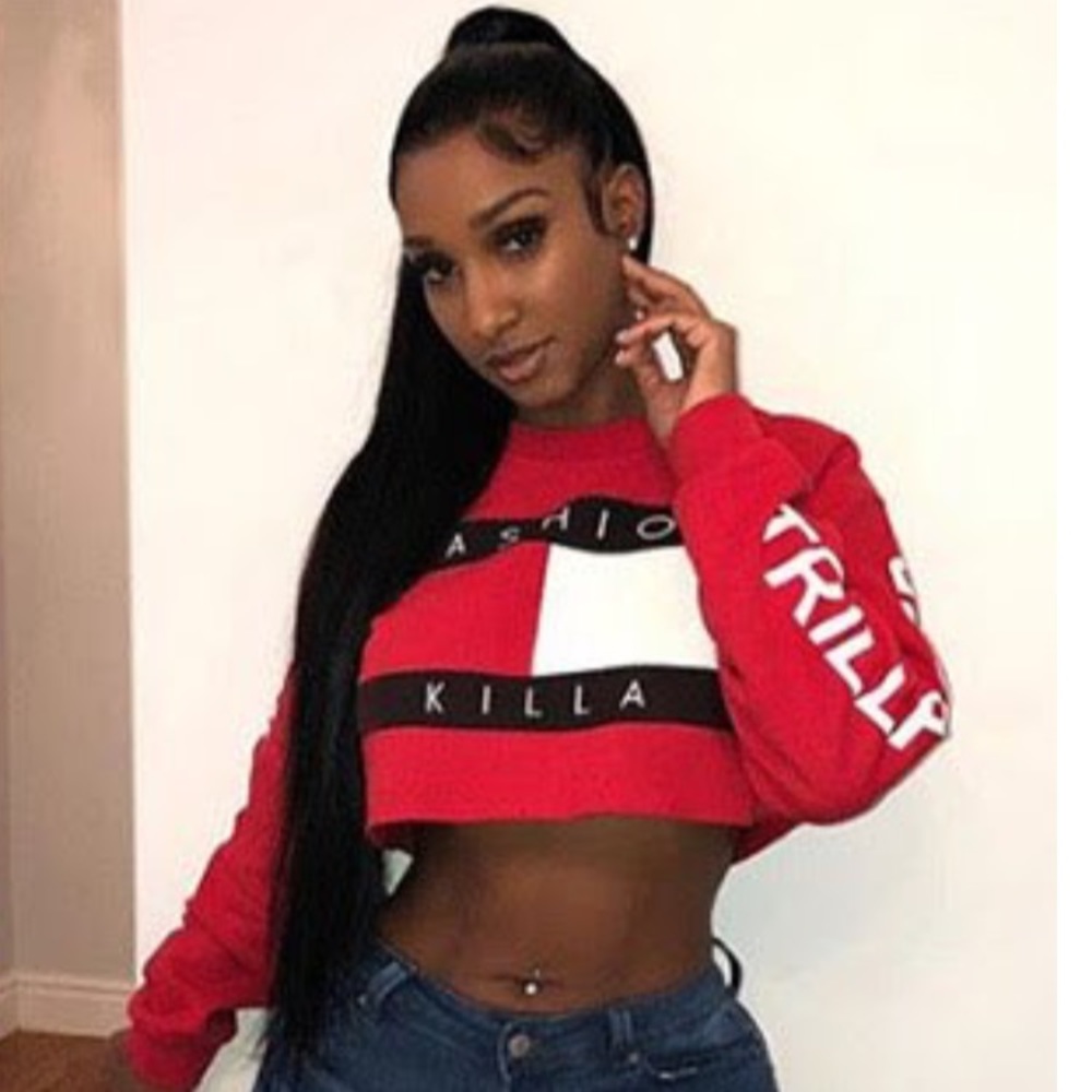Fashion Killa Crop Hoodie